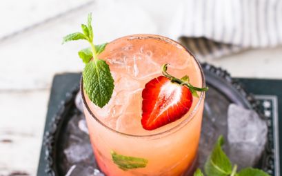 mojito fraise sans alcool