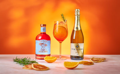 spritz sans alcool - alcoholvrije Aperol spritz